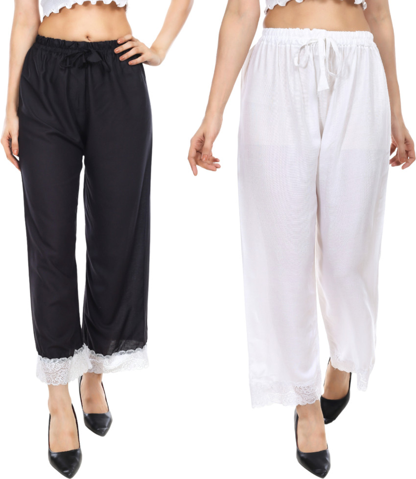 White plazo flipkart online