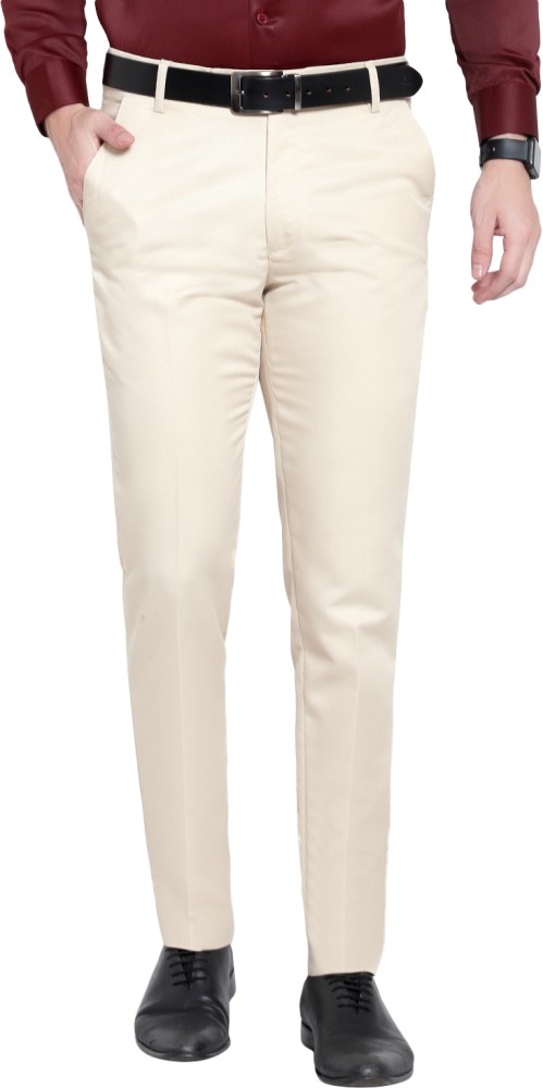 Buy TIM ROBBINS MENS TROUSERS GREY COLOR SLIM FIT COTTON BLEND FORMAL  TROUSERS Online at Best Prices in India  JioMart