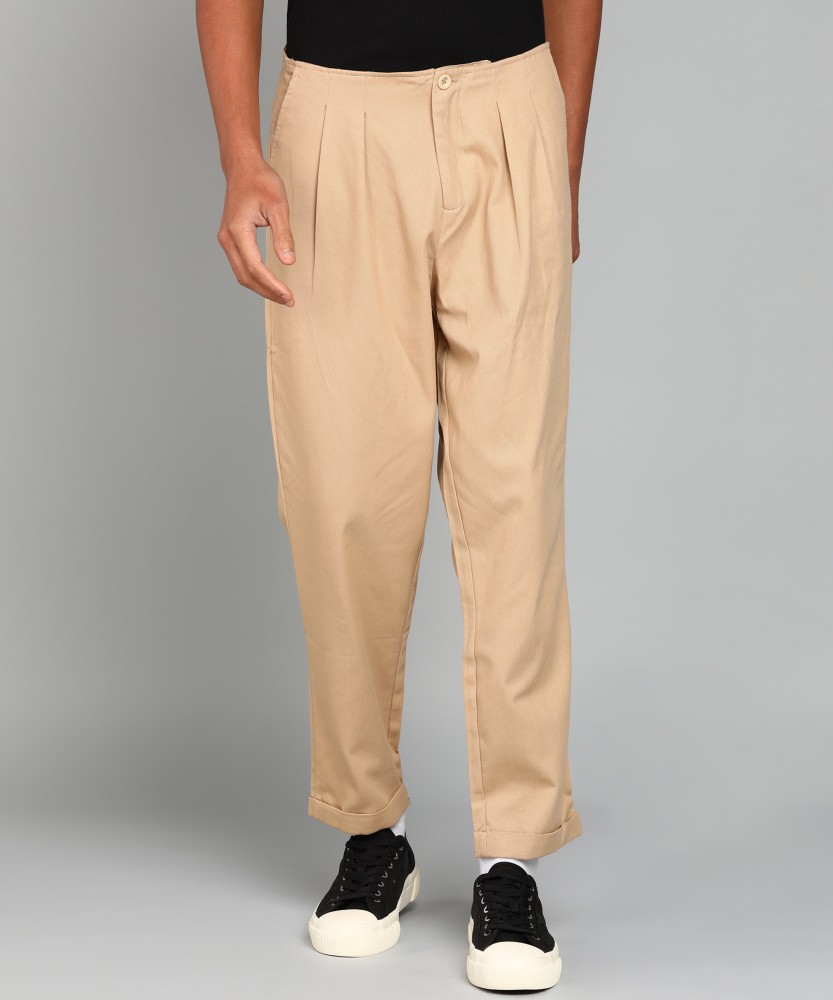 Buy Beige Trousers & Pants for Women by TRENDYOL Online