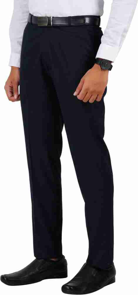 Buy Black Trousers & Pants for Men by MCHENRY Online