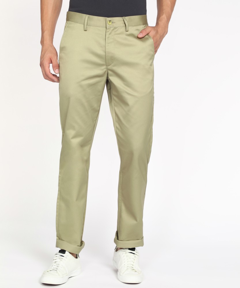 Buy Men Beige Solid Regular Fit Trousers Online  173079  Peter England