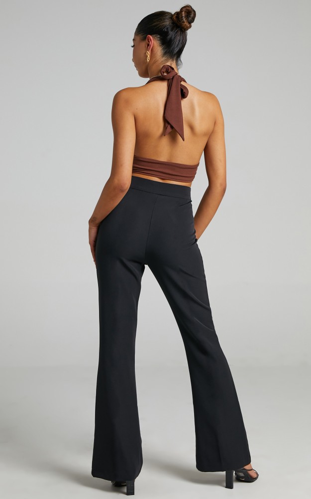 FUBACK Regular Fit Women Black, Pink Trousers - Buy FUBACK Regular Fit  Women Black, Pink Trousers Online at Best Prices in India