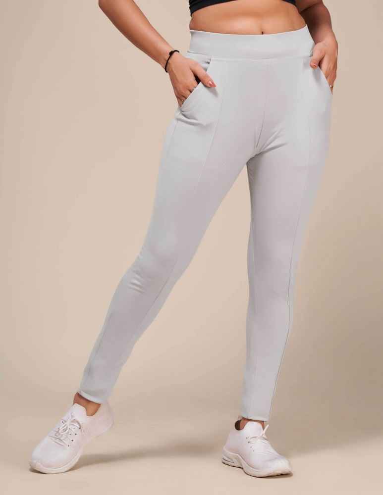 linza Regular Fit Women Grey Trousers - Buy linza Regular Fit Women Grey Trousers  Online at Best Prices in India