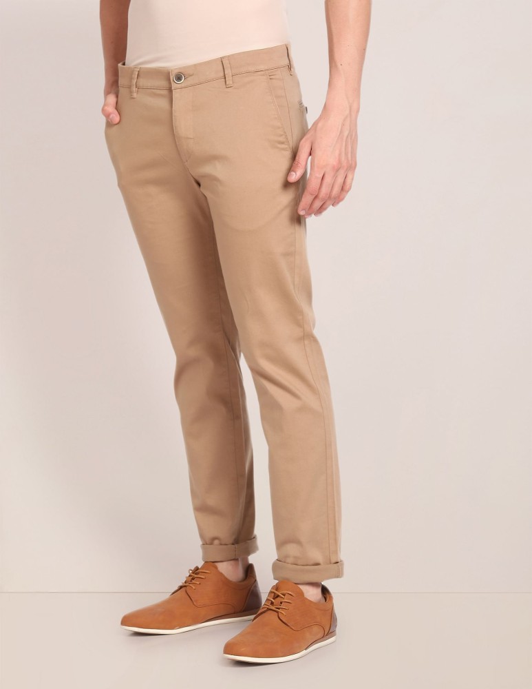 Nation Polo Club Slim Fit Men Gold Trousers  Buy Light Khaki Nation Polo  Club Slim Fit Men Gold Trousers Online at Best Prices in India   Flipkartcom