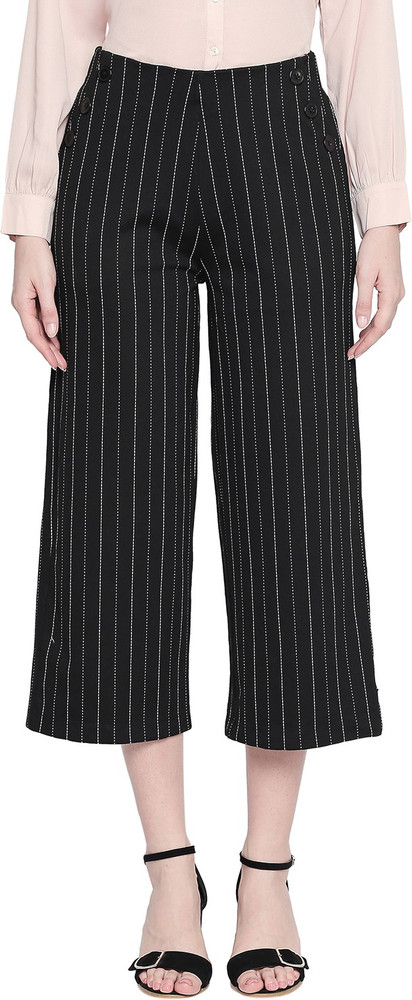 Annabelle by Pantaloons Regular Fit Women Black Trousers - Buy Annabelle by  Pantaloons Regular Fit Women Black Trousers Online at Best Prices in India  | Flipkart.com