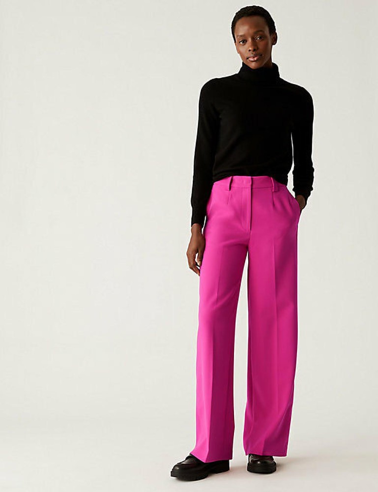 Exclusive Sleeveless Jacket With Pants Pink Set  Stylesplash