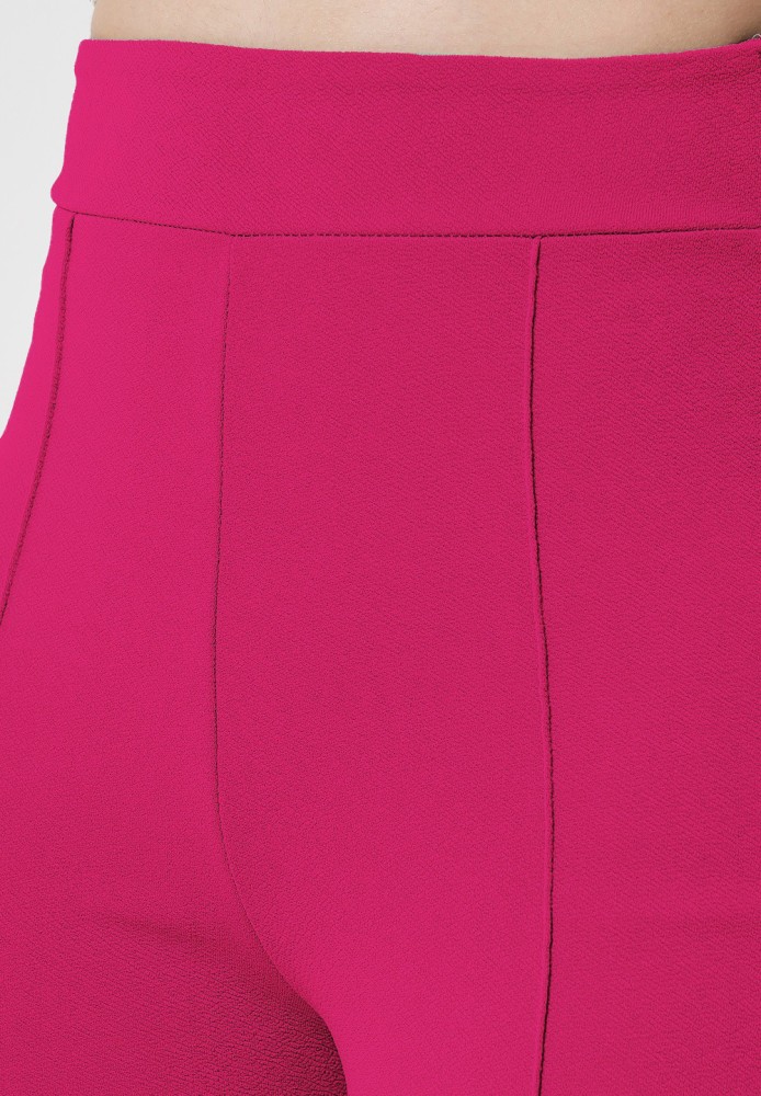 LEE TEX Regular Fit Women Pink Trousers - Buy LEE TEX Regular Fit