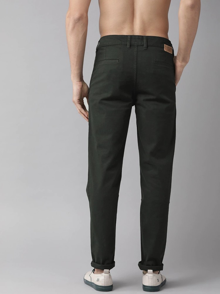 Buy Roadster Men Grey Sustainable Trousers  Trousers for Men 11201688   Myntra