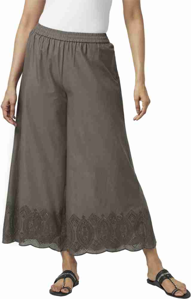Rangmanch by Pantaloons Regular Fit Women Grey Trousers - Buy Rangmanch by  Pantaloons Regular Fit Women Grey Trousers Online at Best Prices in India