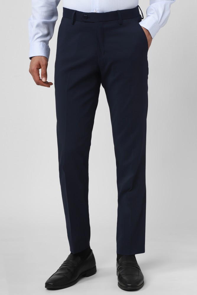 Buy Navy Trousers  Pants for Men by LOUIS PHILIPPE Online  Ajiocom