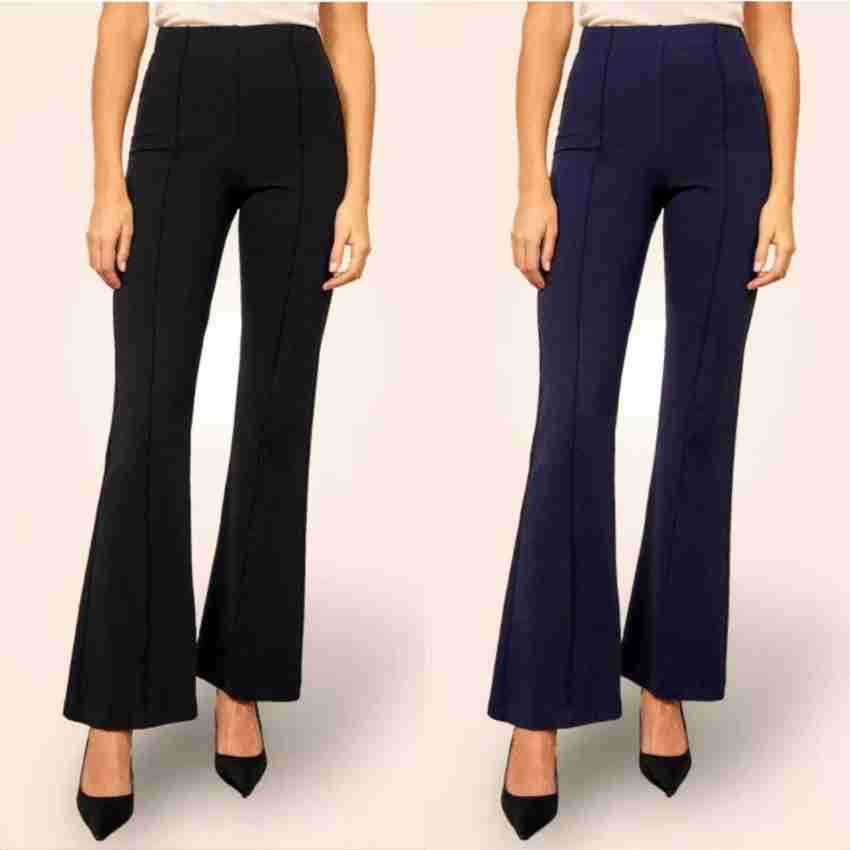 Buy GulGuli High Waist Bell Bottom / Wide Leg / Bootcut Trouser