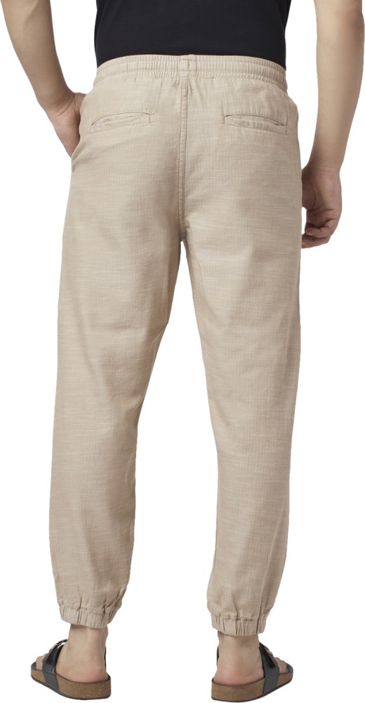 Buy Byford By Pantaloons Light Grey Slim Fit Trousers for Mens Online   Tata CLiQ