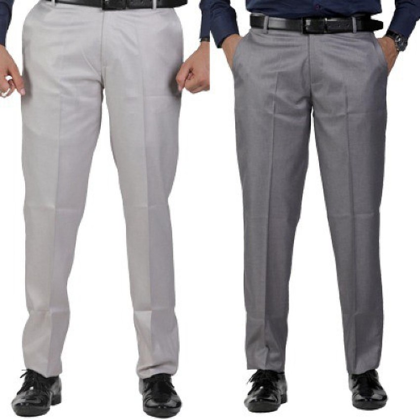 Buy Silver Grey Trousers  Pants for Men by CROCODILE Online  Ajiocom