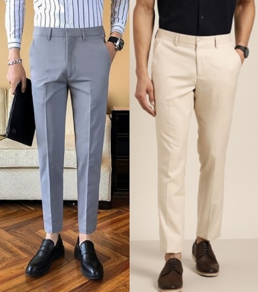 Men Relaxed Fit Trousers - Buy Men Relaxed Fit Trousers online in India