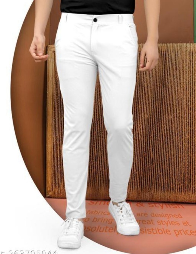 Raj Fashion City Lycra Pants for Boys and Men (30_White) : Amazon.in:  Clothing & Accessories