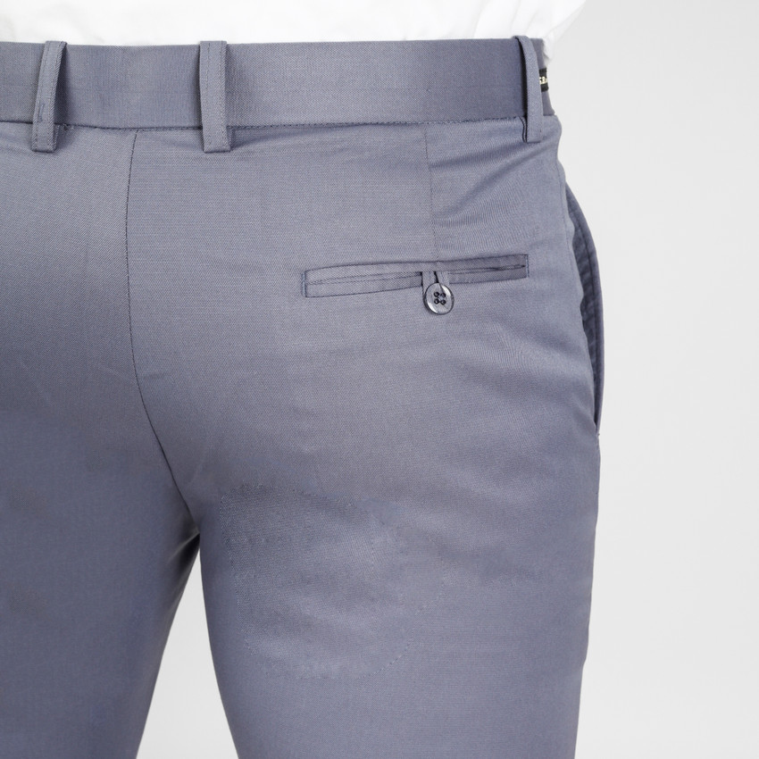 Formal Regular Fit Men Grey Trousers Buy Formal Regular Fit Men