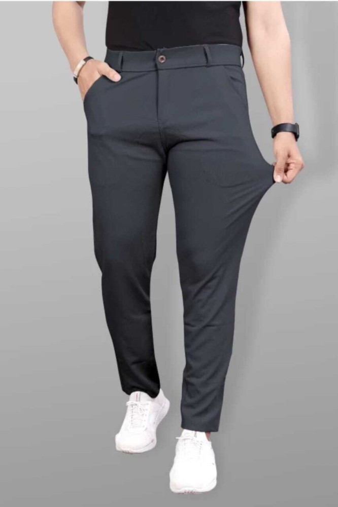 We Perfect Regular Fit Men Grey Trousers - Buy We Perfect Regular Fit Men  Grey Trousers Online at Best Prices in India