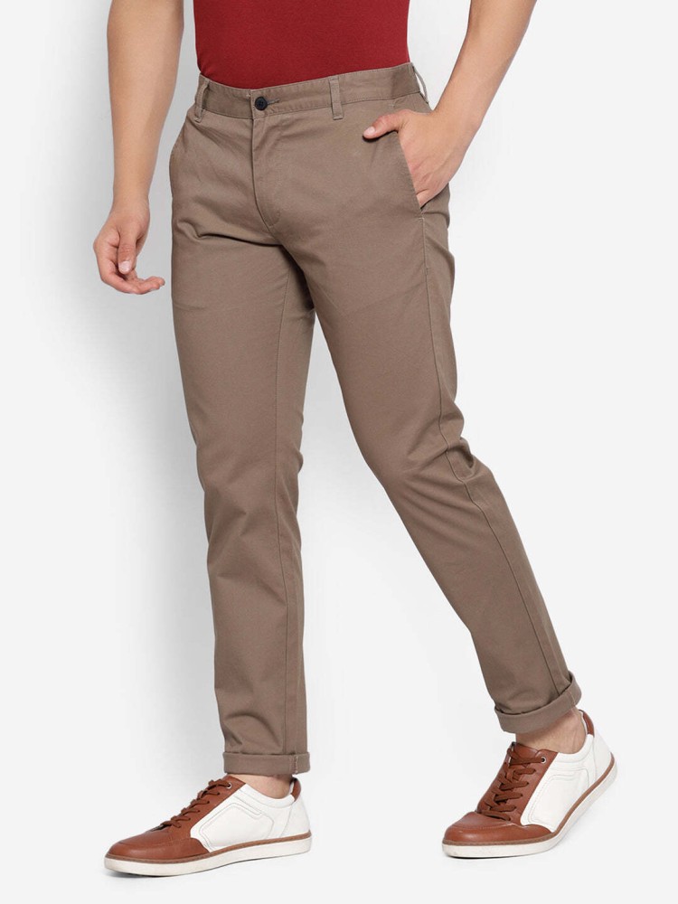 Buy JUMP USA Blue Mid Rise Linen Trousers for Men Online  Tata CLiQ