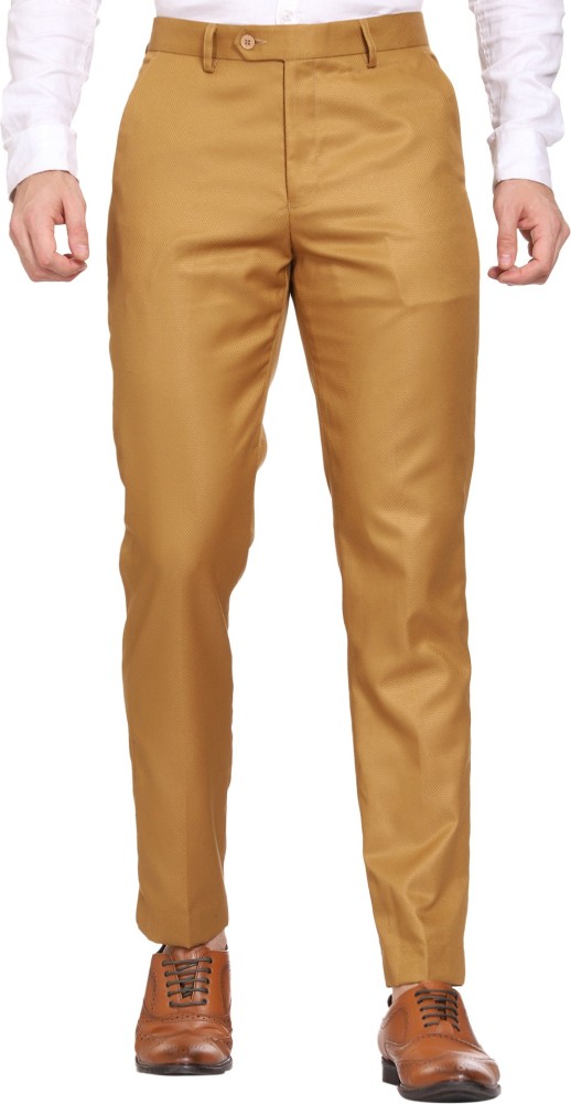 POPWINGS Regular Fit Women Gold Trousers  Buy POPWINGS Regular Fit Women Gold  Trousers Online at Best Prices in India  Flipkartcom