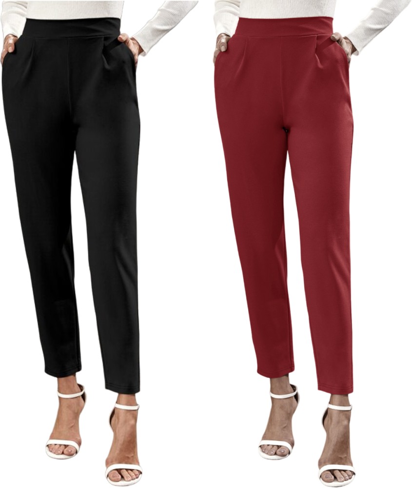 Formal trousers for ladies hot sale flipkart