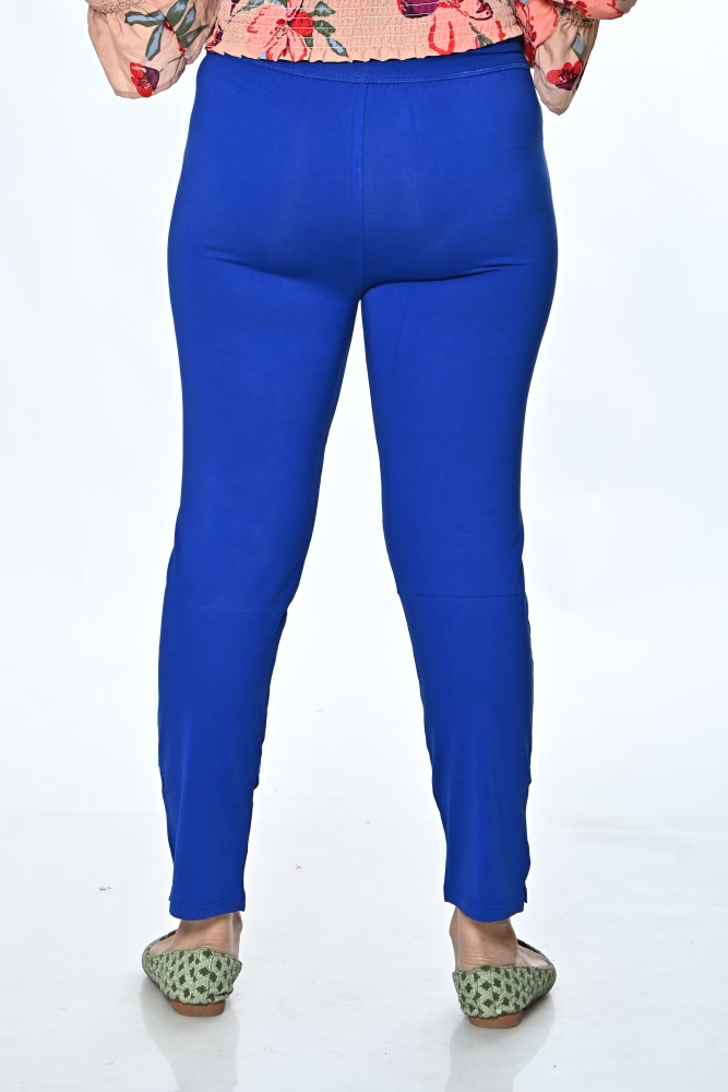 Lyriks Regular Fit Women Blue Trousers - Buy Lyriks Regular Fit Women Blue  Trousers Online at Best Prices in India