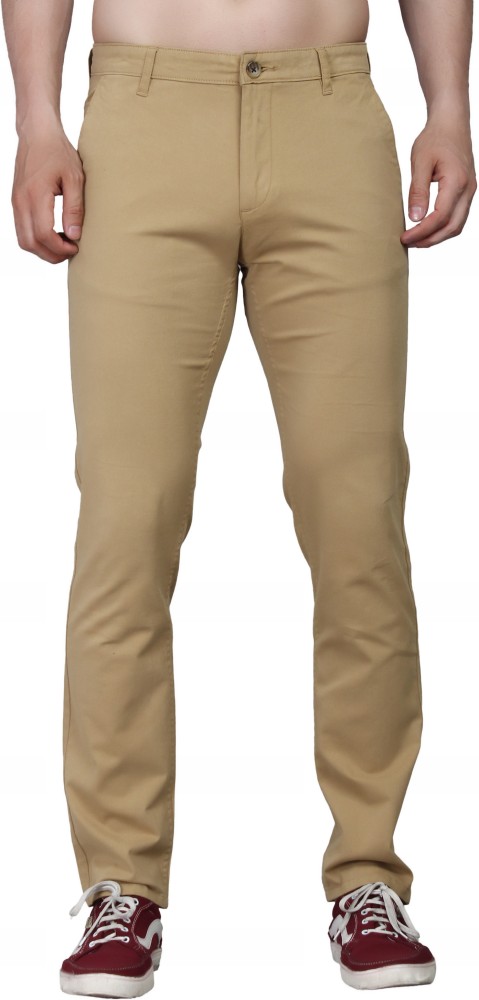 Buy Khaki Trousers  Pants for Men by ONLY VIMALAPPAREL Online  Ajiocom