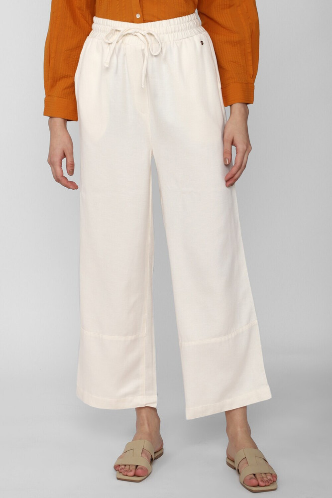 Van heusen linen trousers online