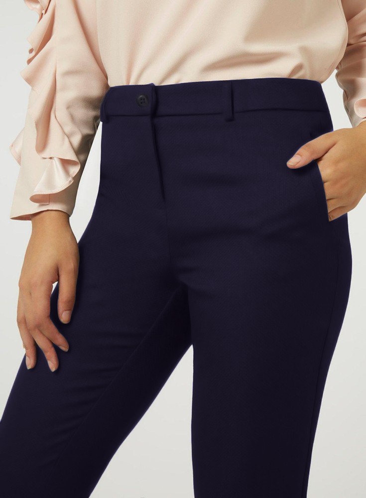 Women's Perfect Fit Pants, Original Tapered-Leg Deep Admiral Blue
