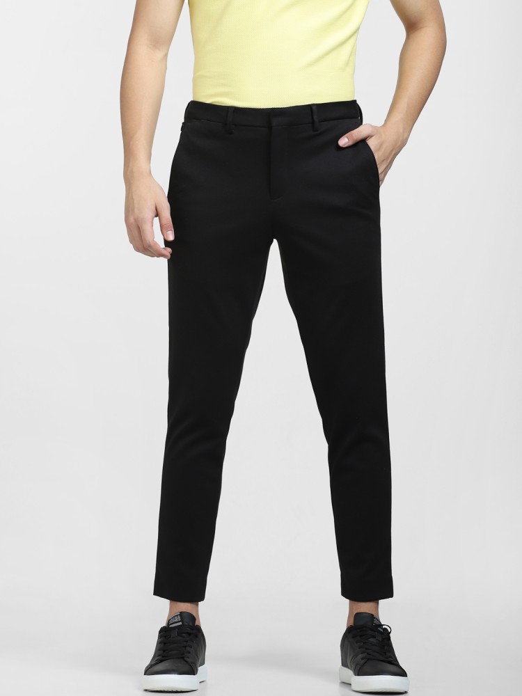Jack  Jones Formal Trousers  Buy Jack  Jones Men Solid Black Pants  Online  Nykaa Fashion