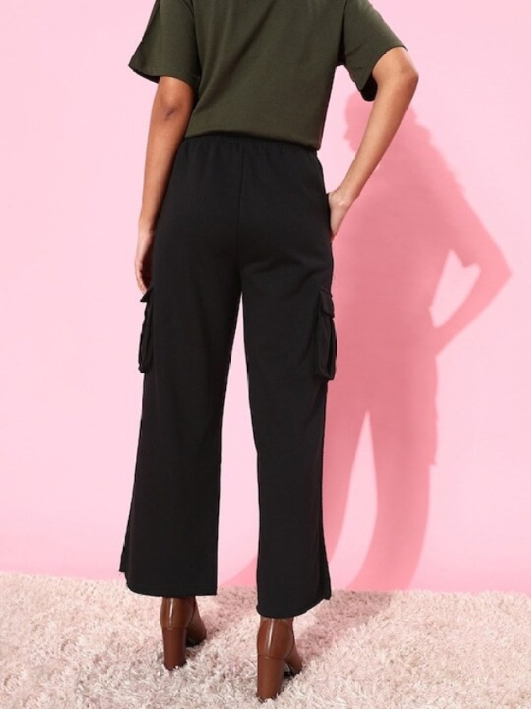 Black Cropped Trousers  Matalan