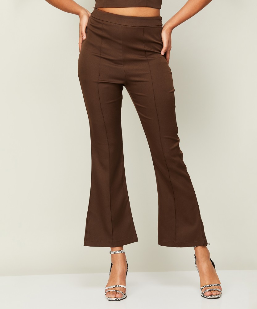 Buy Green Trousers  Pants for Women by Ginger by Lifestyle Online   Ajiocom