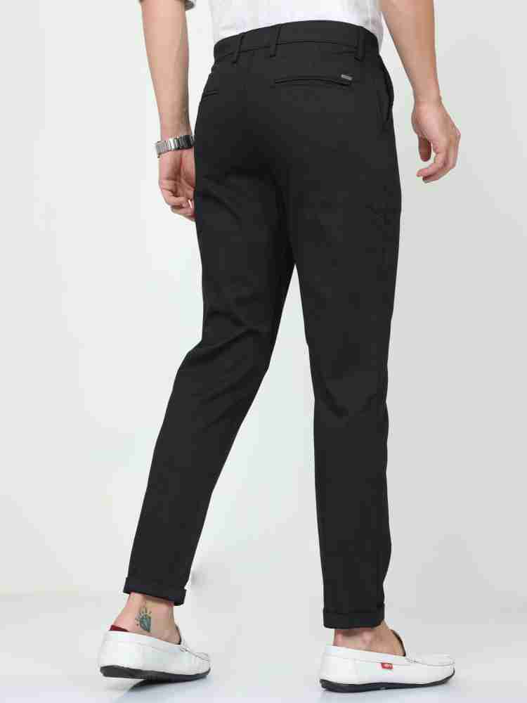 Buy Black Trousers & Pants for Men by CP BRO Online