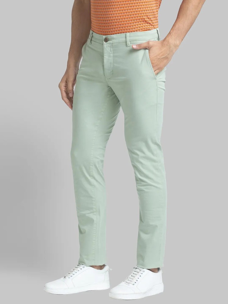 Parx Casual Trousers  Buy Parx Beige Solid Casual Trouser Online  Nykaa  Fashion