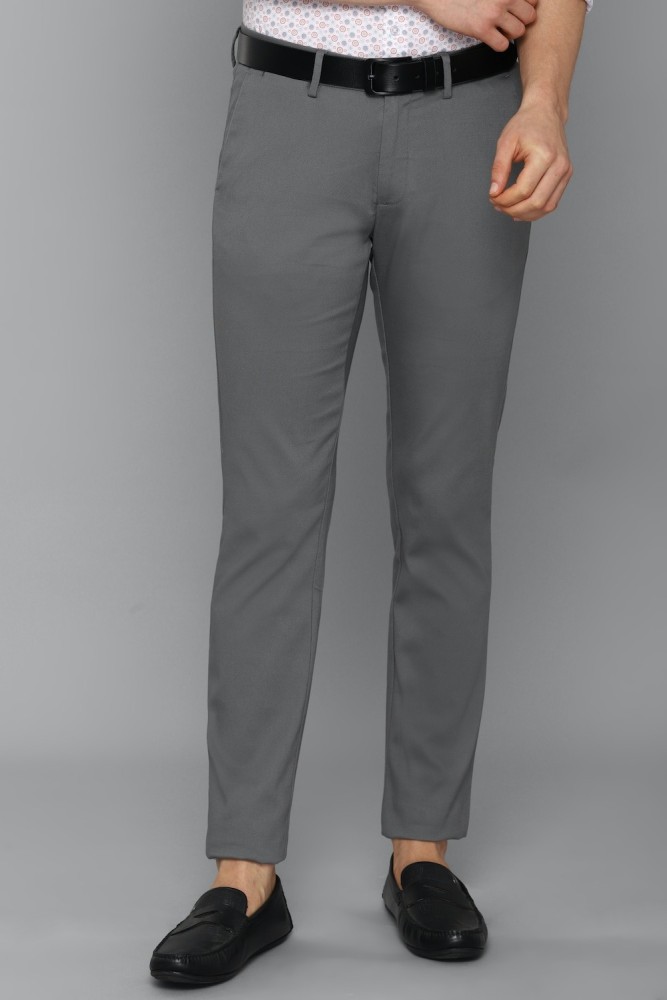 Buy Men CreamColoured Regular Fit Solid Formal Trousers online   Looksgudin