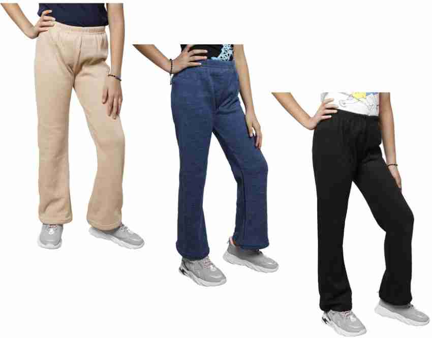 Buy Green & Black Trousers & Pants for Women by INDIWEAVES Online