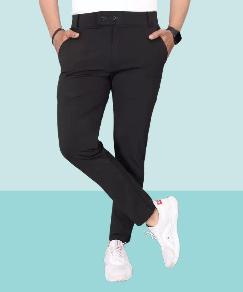 Tstylelife Regular Fit Men Black Trousers Buy Tstylelife Regular Fit Men Black Trousers Online at Best Prices in India Flipkart