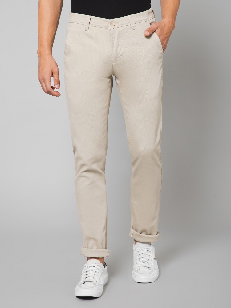 Buy Cantabil Men Navy Slim Fit Formal Trousers  Trousers for Men 777668   Myntra