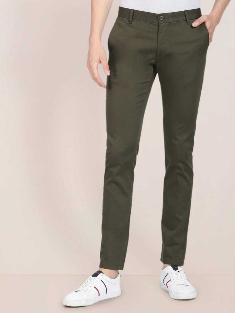 Buy Black Trousers & Pants for Men by NETPLAY Online