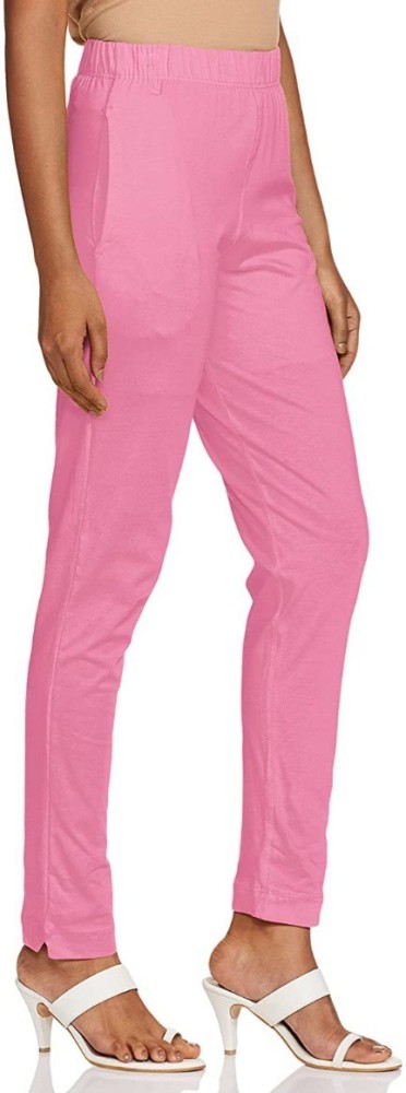 LUX LYRA Slim Fit Women Pink Trousers - Buy LUX LYRA Slim Fit Women Pink  Trousers Online at Best Prices in India