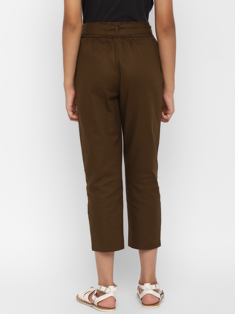 Buy Brown Pants for Women by AJIO Online  Ajiocom