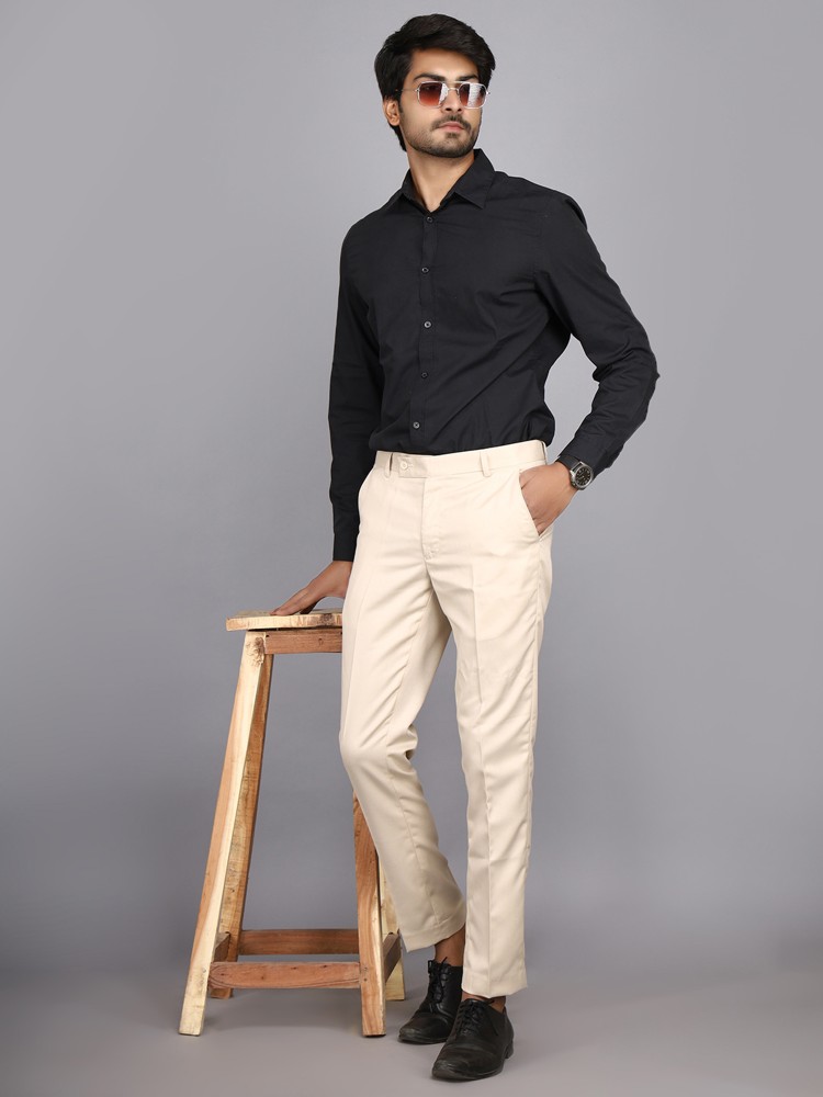 Leather Jacket Black Shirt Khaki Pants OutfitIdeas  Best Fashion Blog  For Men  TheUnstitchdcom