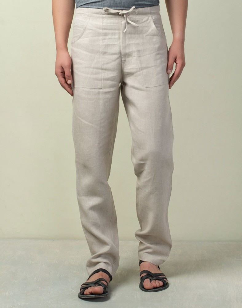 Fabindia Casual Trousers  Buy Fabindia Cotton Canvas Jama Trouser Online   Nykaa Fashion