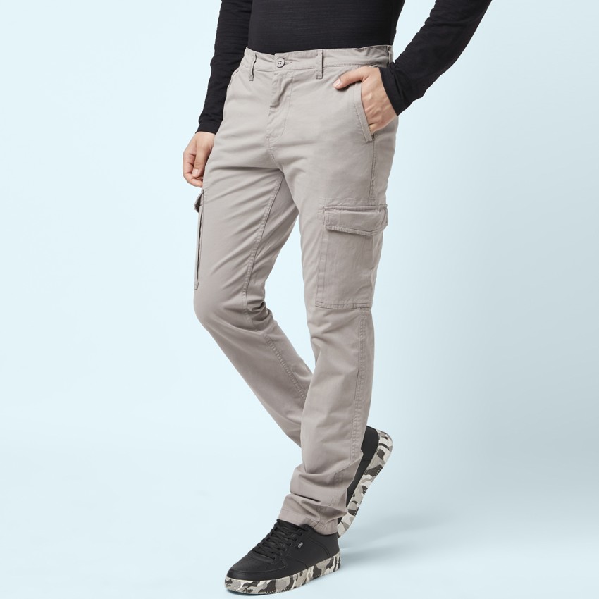 Urban Ranger Men Cotton Solid Khaki Joggers  Selling Fast at Pantaloonscom