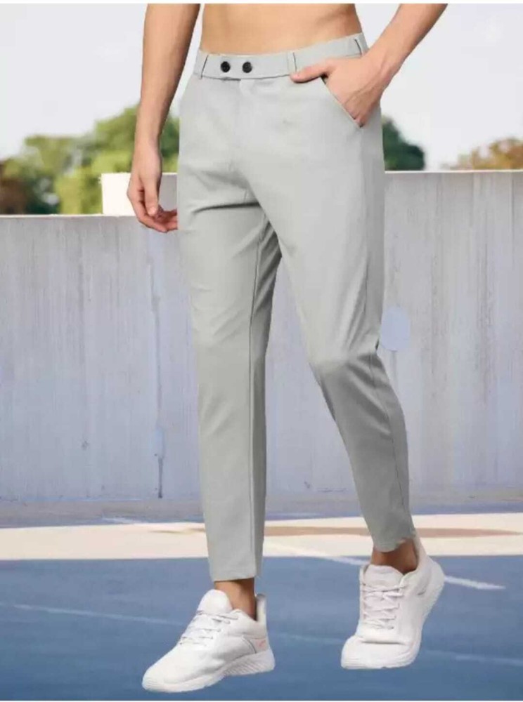 We Perfect Regular Fit Men Grey Trousers - Buy We Perfect Regular Fit Men  Grey Trousers Online at Best Prices in India