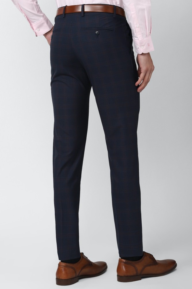 Buy Peter England Mens Trouser PCTFCSSPO67286 Navy 34 Online  Lulu  Hypermarket India