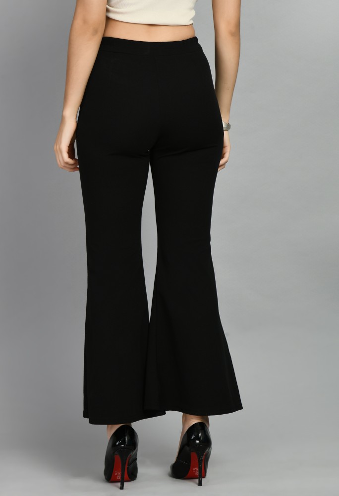 IUGA Relaxed Women Black Trousers - Buy IUGA Relaxed Women Black Trousers  Online at Best Prices in India