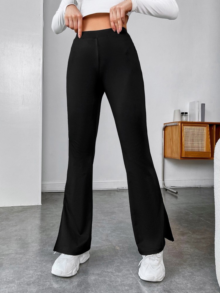 High Waist Trousers For Womens on Sale  Buy Womens Pants Online  AJIO