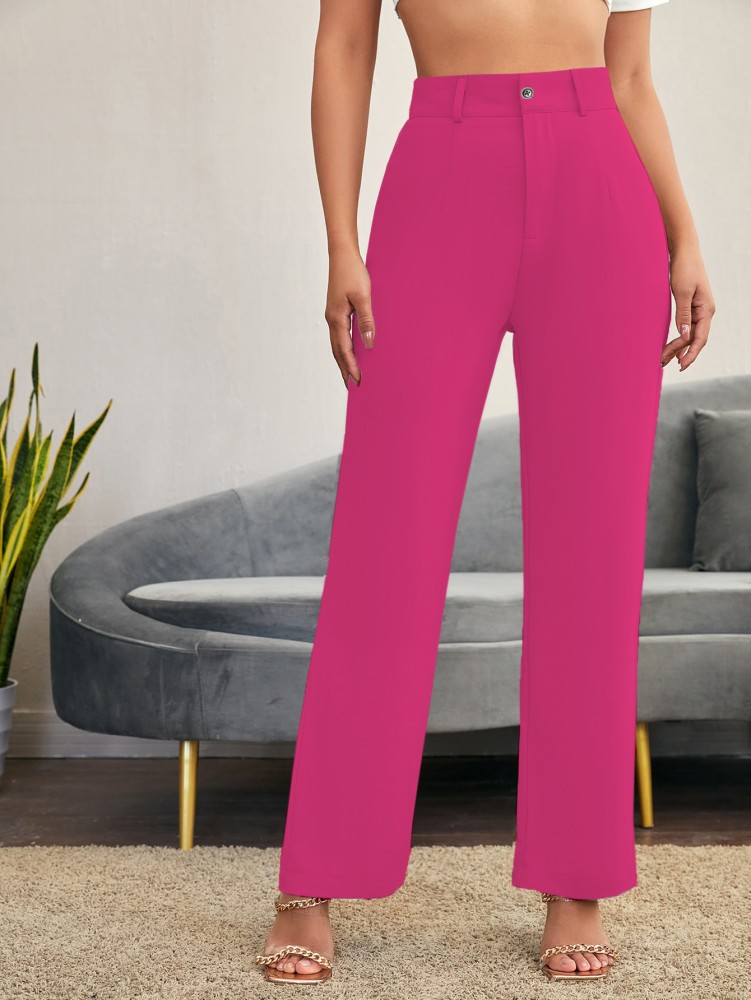 Dunnes Stores fans in a frenzy over new hot pink tailored trousers  priced  at just 30  The Irish Sun