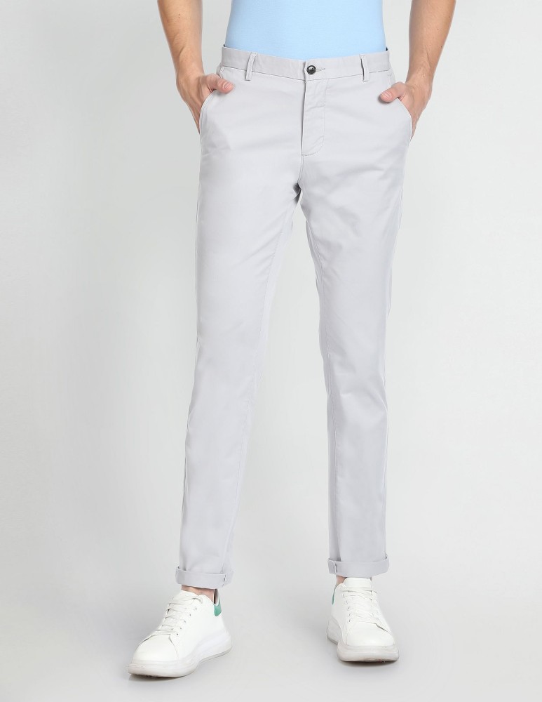 Arrow Sport Slim Fit Men White Trousers  Buy Arrow Sport Slim Fit Men  White Trousers Online at Best Prices in India  Flipkartcom