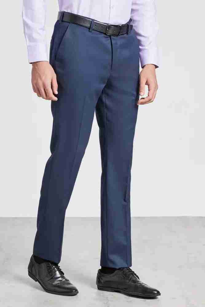 Kurus Regular Fit Men White Trousers - Buy Kurus Regular Fit Men